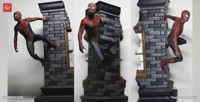 مدل سه‌بعدی Spider-Man Wall Crawler