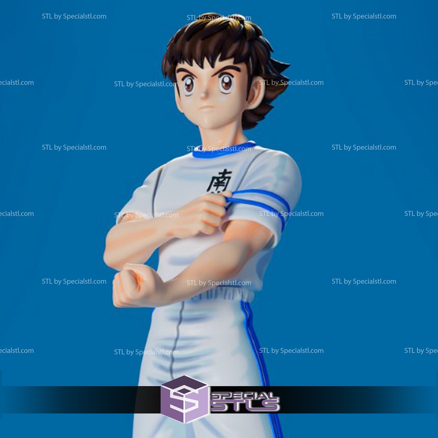 مدل سه‌بعدی Captain Tsubasa برای چاپ سه‌بعدی