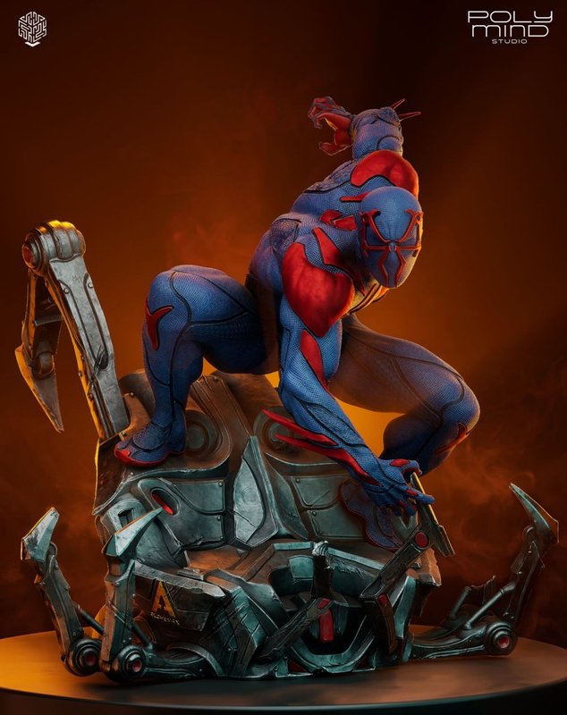 مدل سهبعدی Spider- Man 2099 — فیگور سفارشی