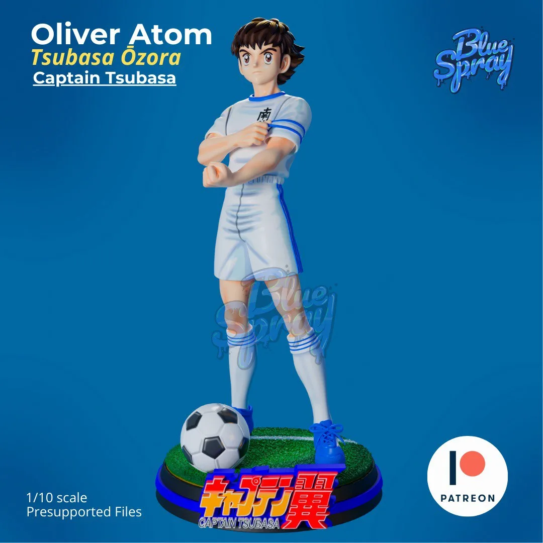 مدل سهبعدی Tsubasa Ozora از Captain Tsubasa
