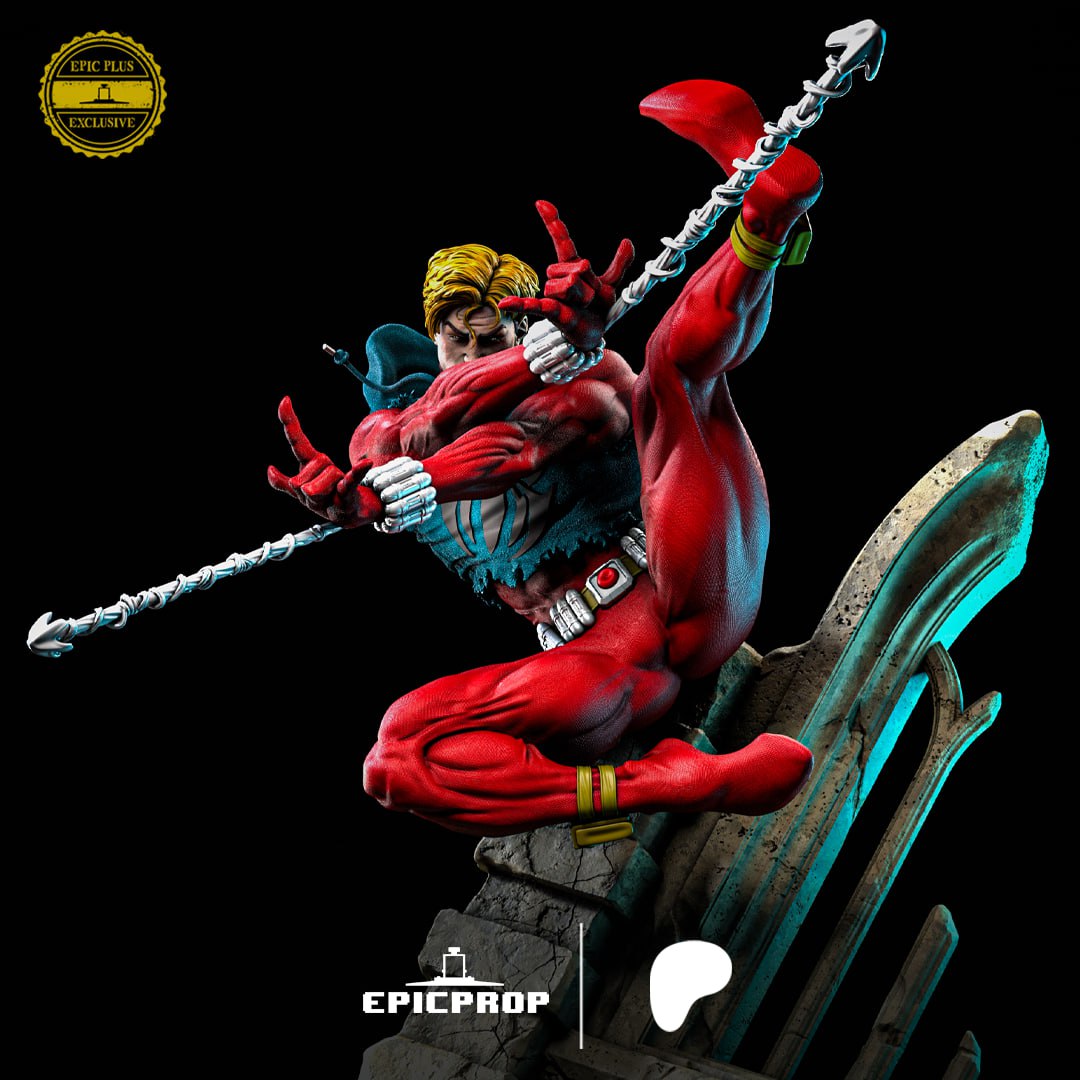 مدل سه‌بعدی Spider- Man در حال پرش - 4