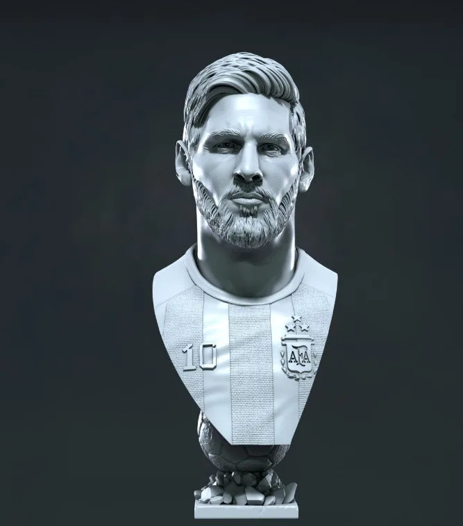 مدل سهبعدی Lionel Messi برای فیگور سفارشی