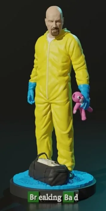 مدل سهبعدی Walter White از سریال Breaking Bad