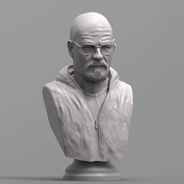 مدل سهبعدی Walter White از سریال Breaking Bad