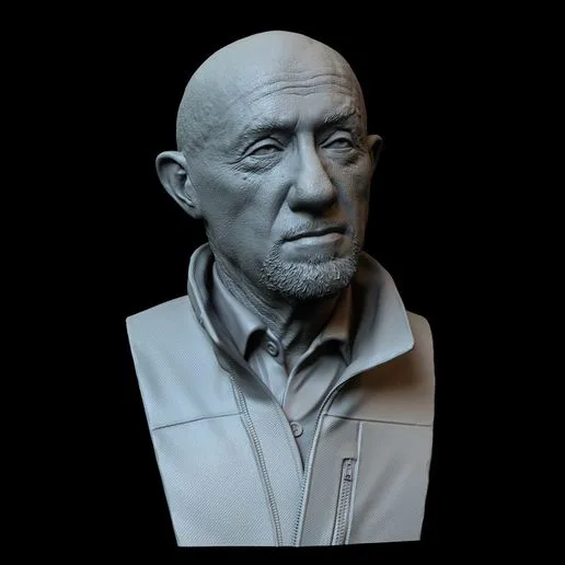 مدل سهبعدی Mike Ehrmantraut از سریال Breaking Bad