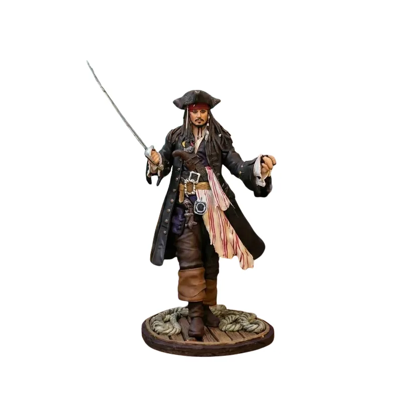 مدل سهبعدی Captain Jack Sparrow از Pirates of the Caribbean