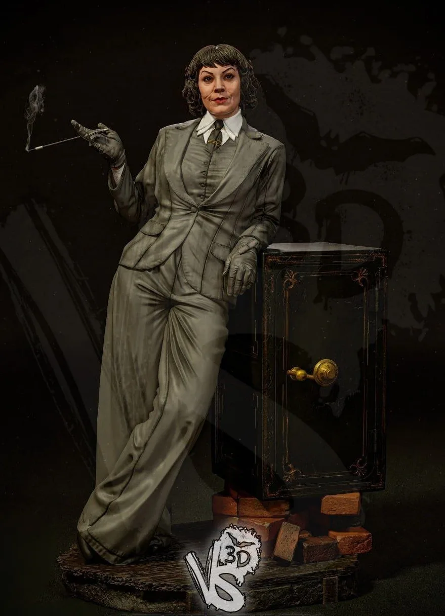 مدل سه‌بعدی Polly Gray از سریال Peaky Blinders