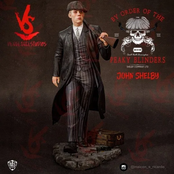 مدل سه‌بعدی John Shelby از سریال Peaky Blinders