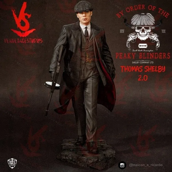 مدل سهبعدی Thomas Shelby از سریال Peaky Blinders