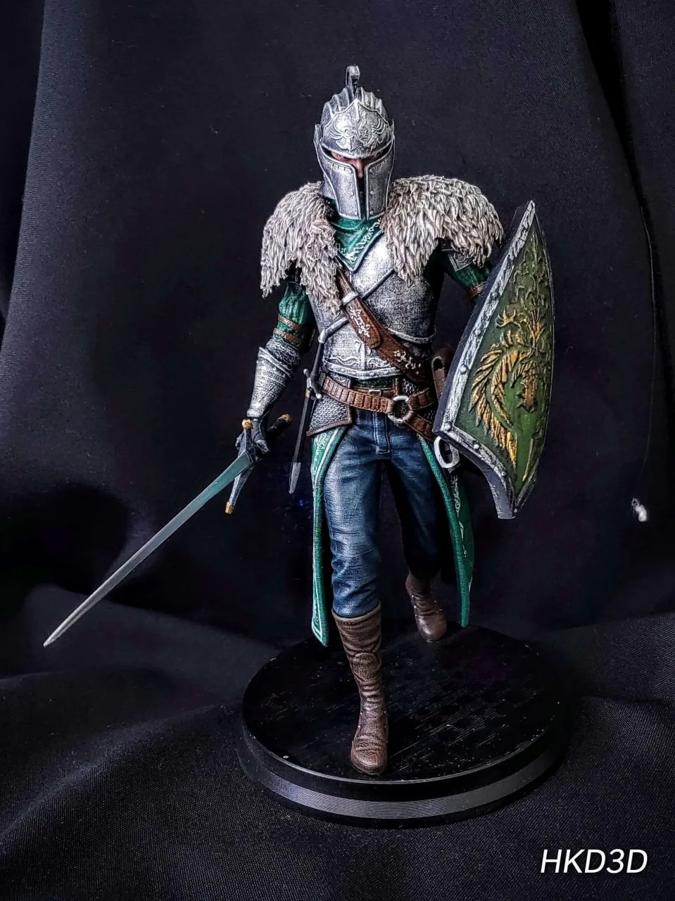 مدل سهبعدی Knight از بازی Dark Souls