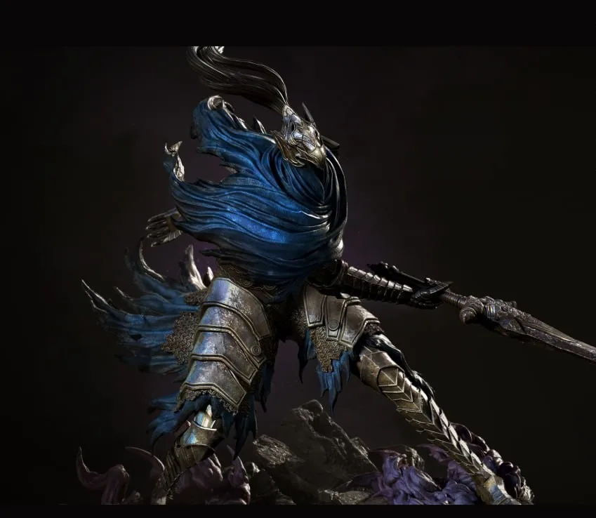مدل سهبعدی Artorias از بازی Dark Souls