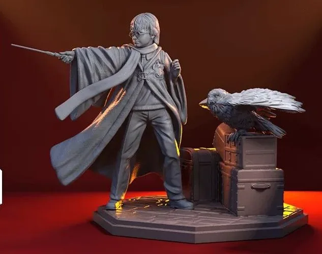مدل سهبعدی Harry Potter و جغد