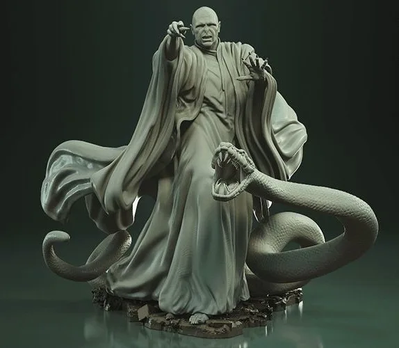 مدل سهبعدی Voldemort از Harry Potter