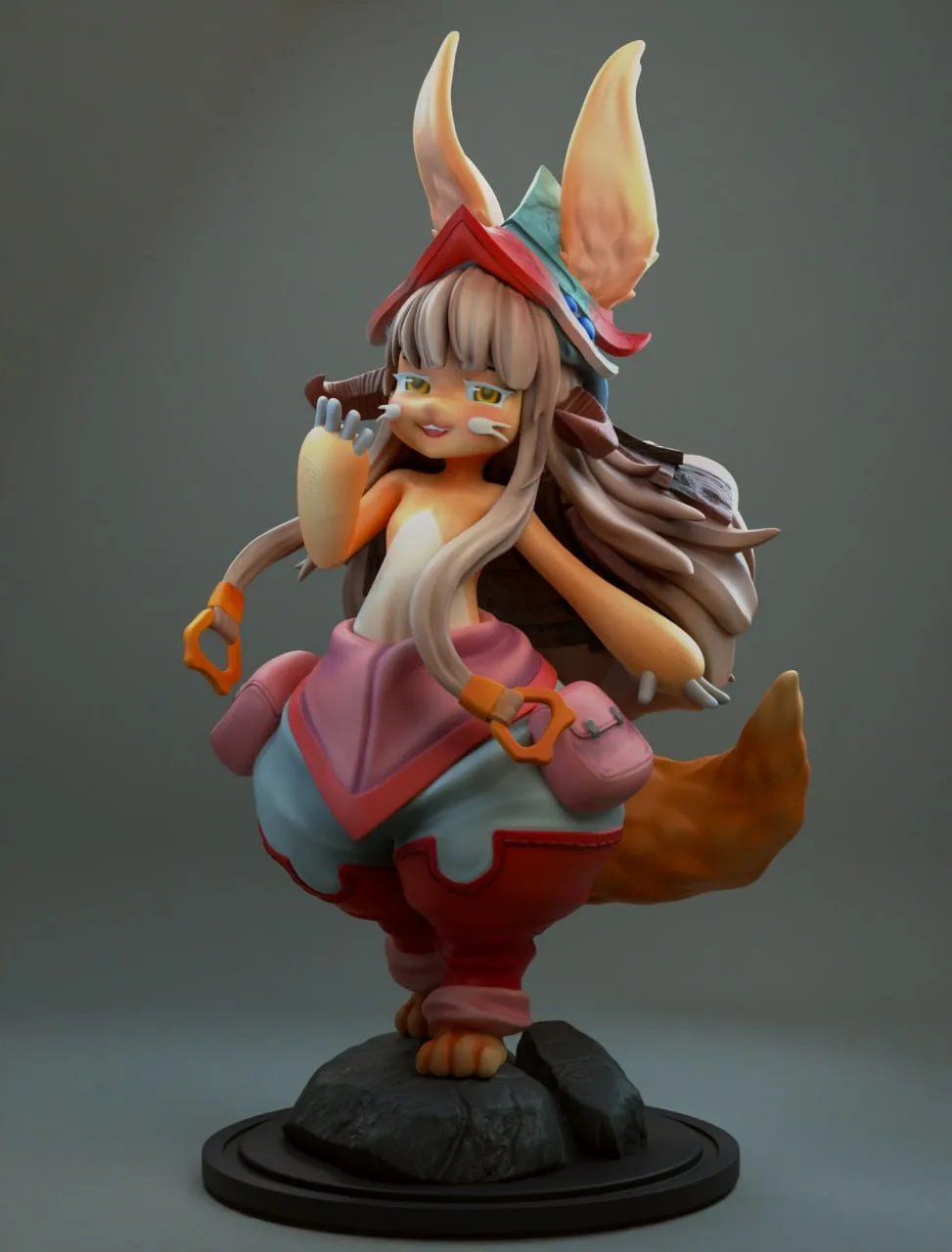 مدل سه‌بعدی شخصیت Nanachi از Made in Abyss