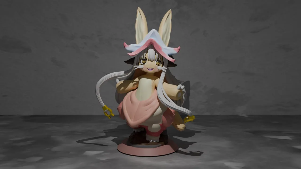 مدل سه‌بعدی شخصیت Nanachi از Made in Abyss - 2