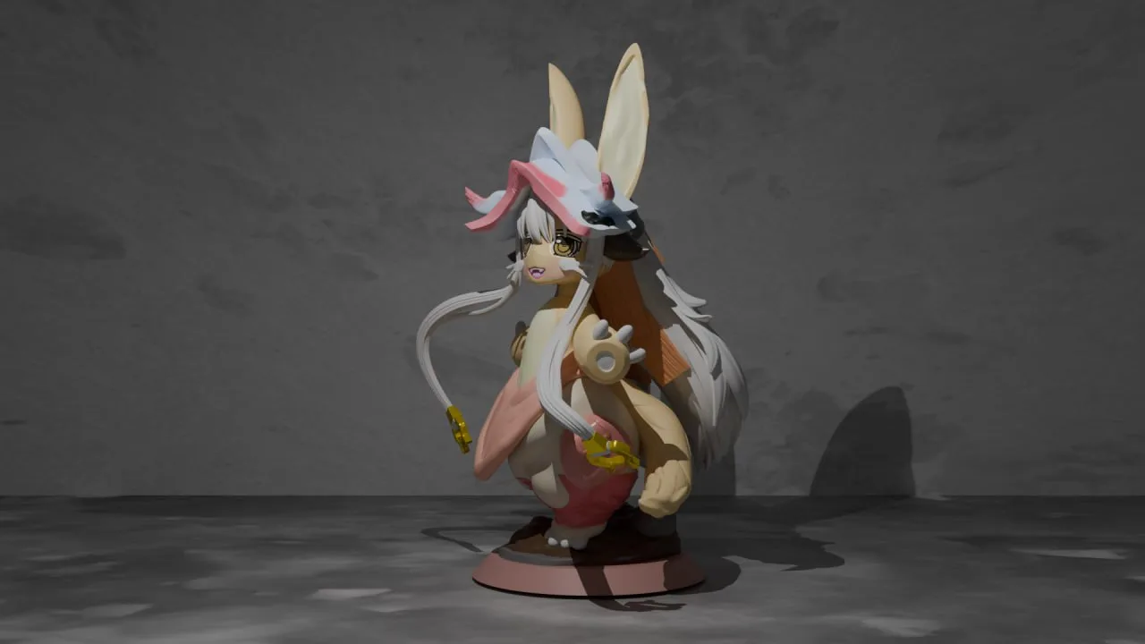 مدل سه‌بعدی شخصیت Nanachi از Made in Abyss