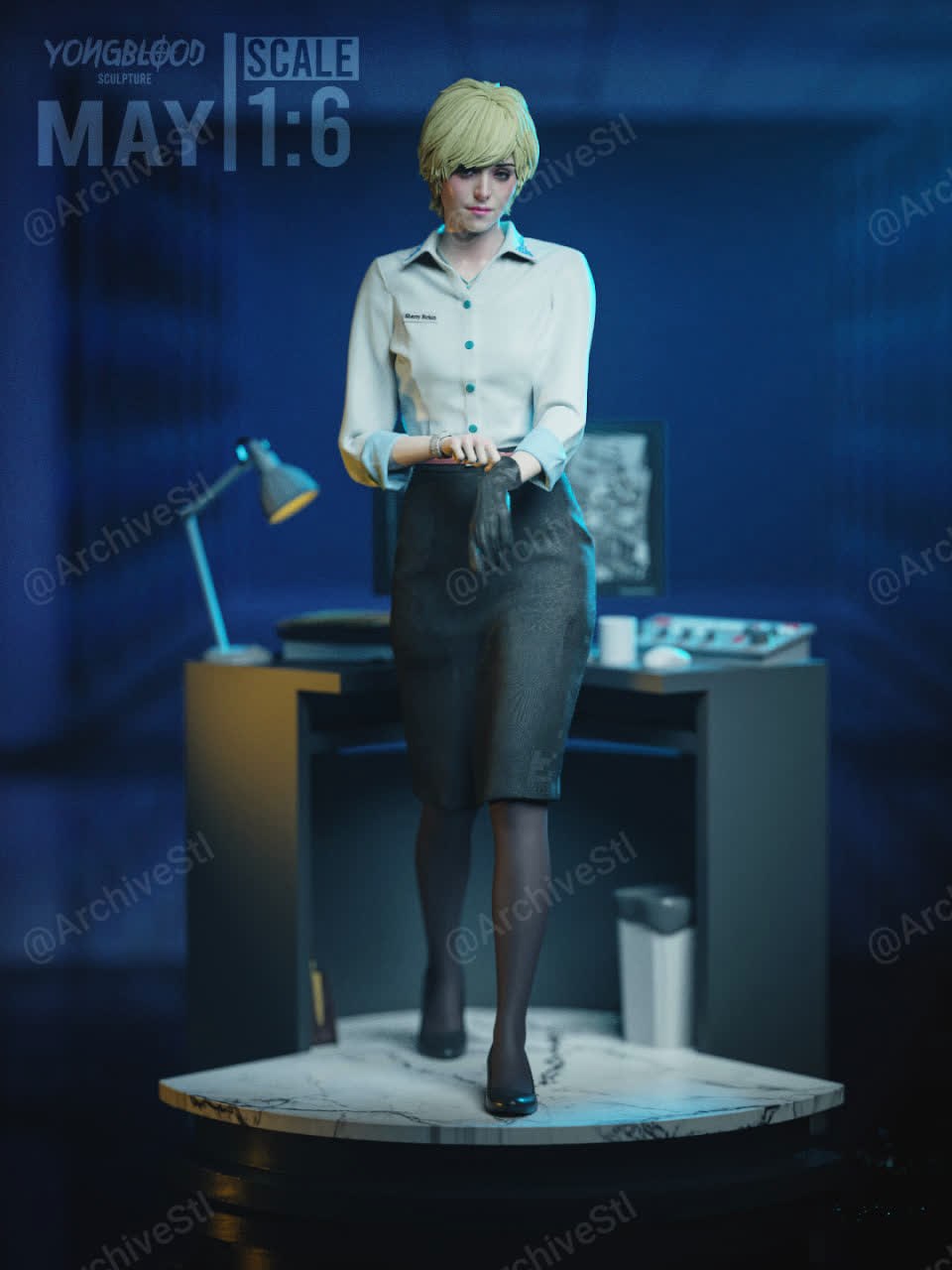 مدل سه‌بعدی Sherry Birkin از Resident Evil - 2