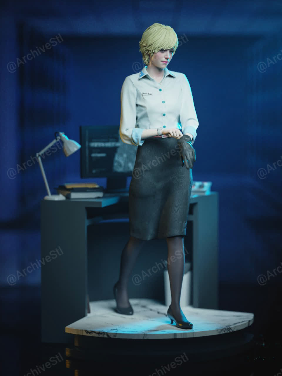مدل سهبعدی Sherry Birkin از Resident Evil