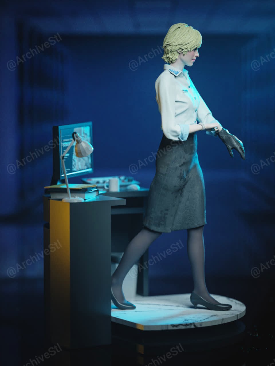 مدل سهبعدی Sherry Birkin از Resident Evil