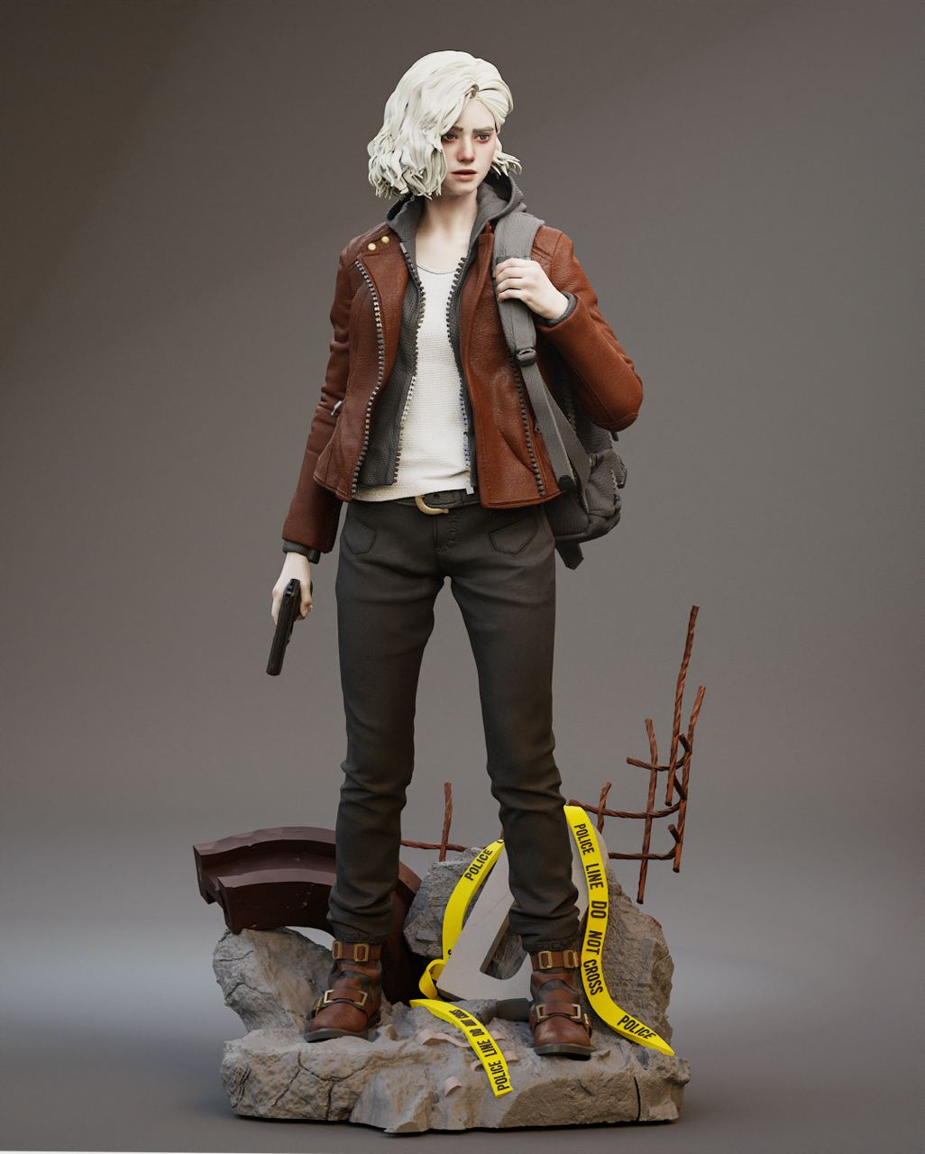 مدل سهبعدی Resident Evil Grace Ashcroft