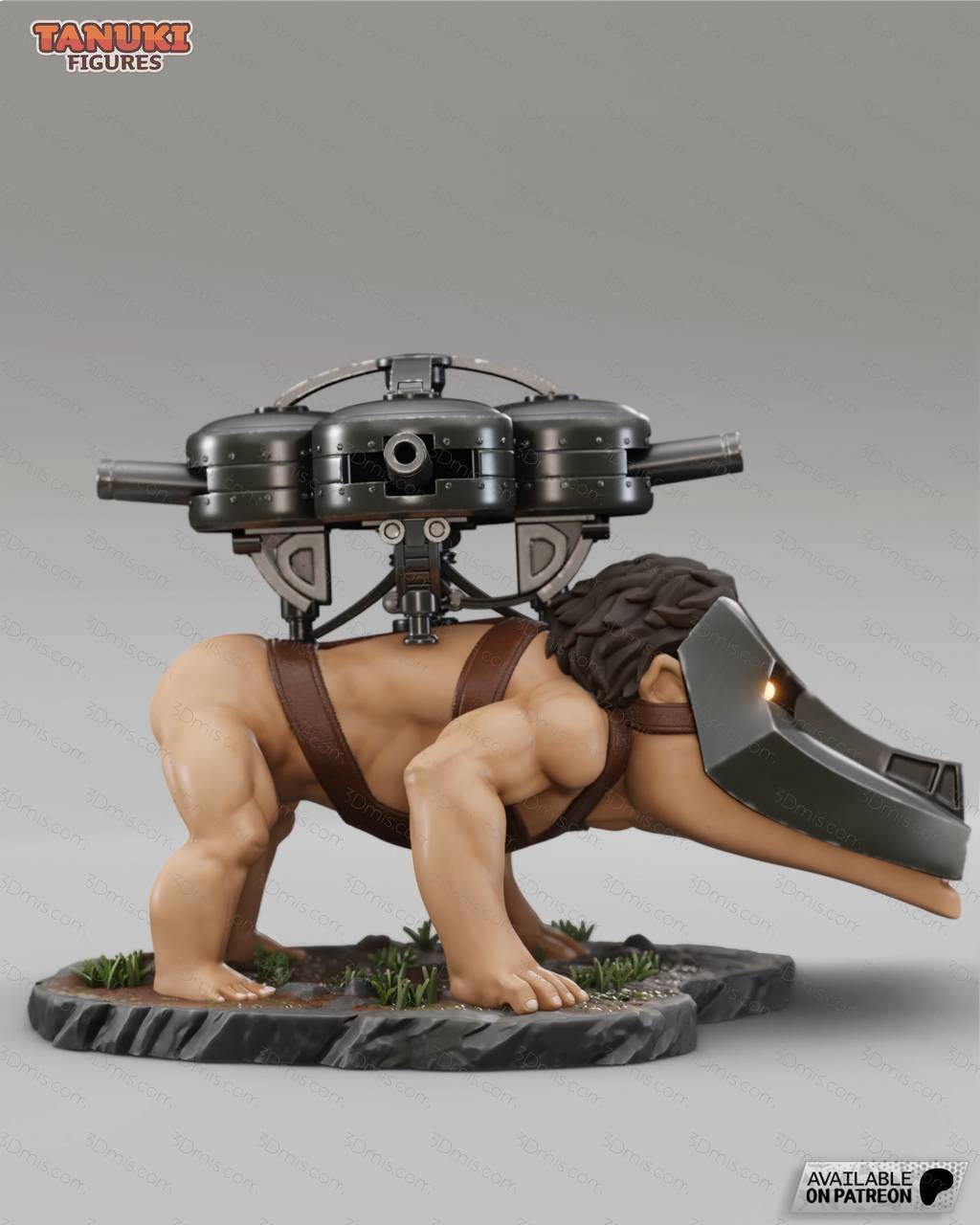 مدل سه‌بعدی Titan Carguero از Attack on Titan - 2