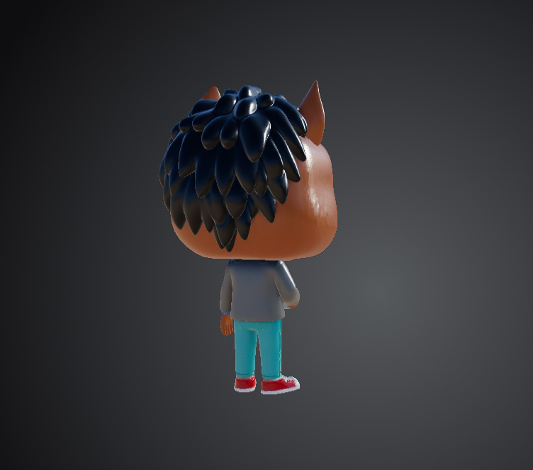 مدل سه‌بعدی BoJack Horseman سبک Funko Pop - 4