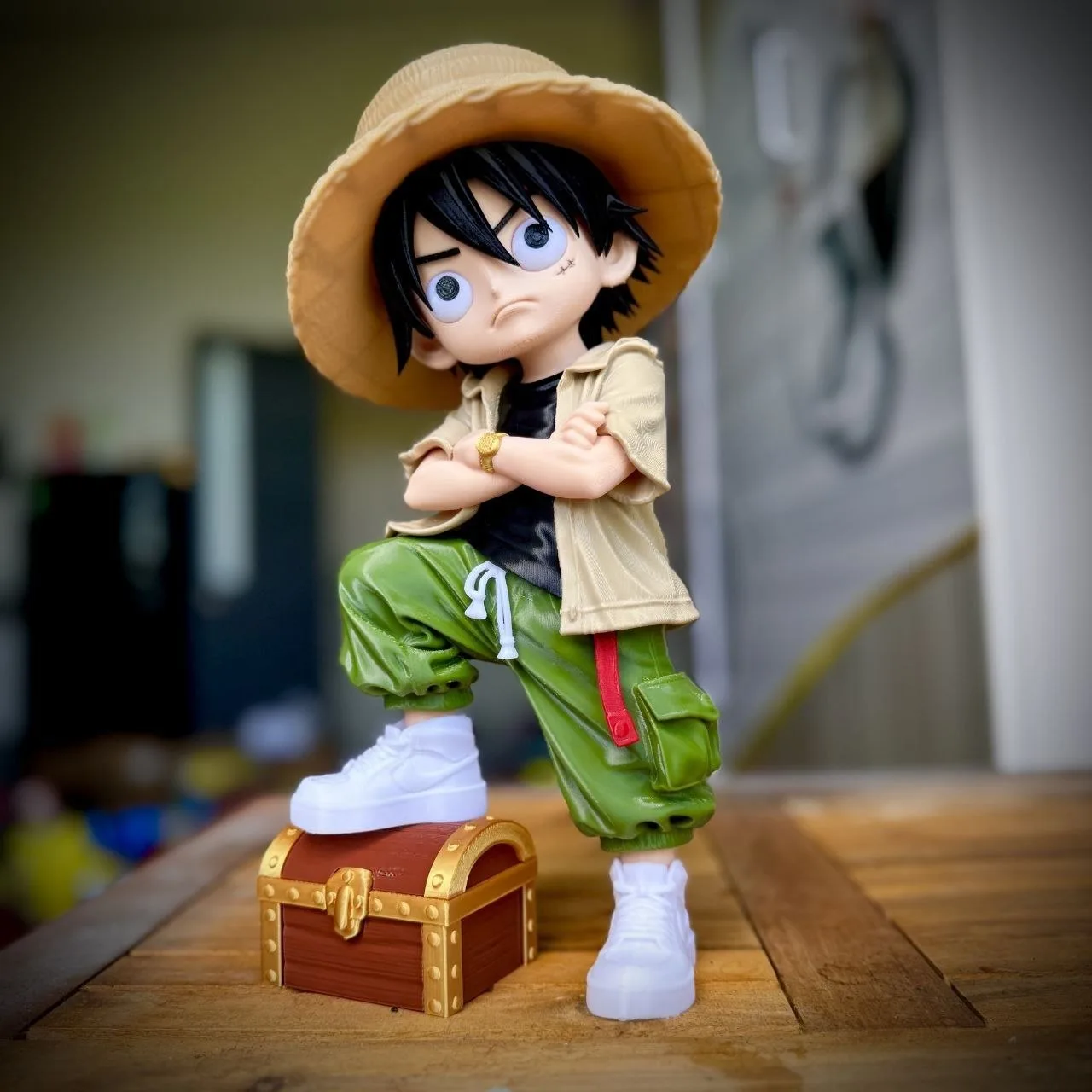 مدل سهبعدی Luffy از انیمه One Piece