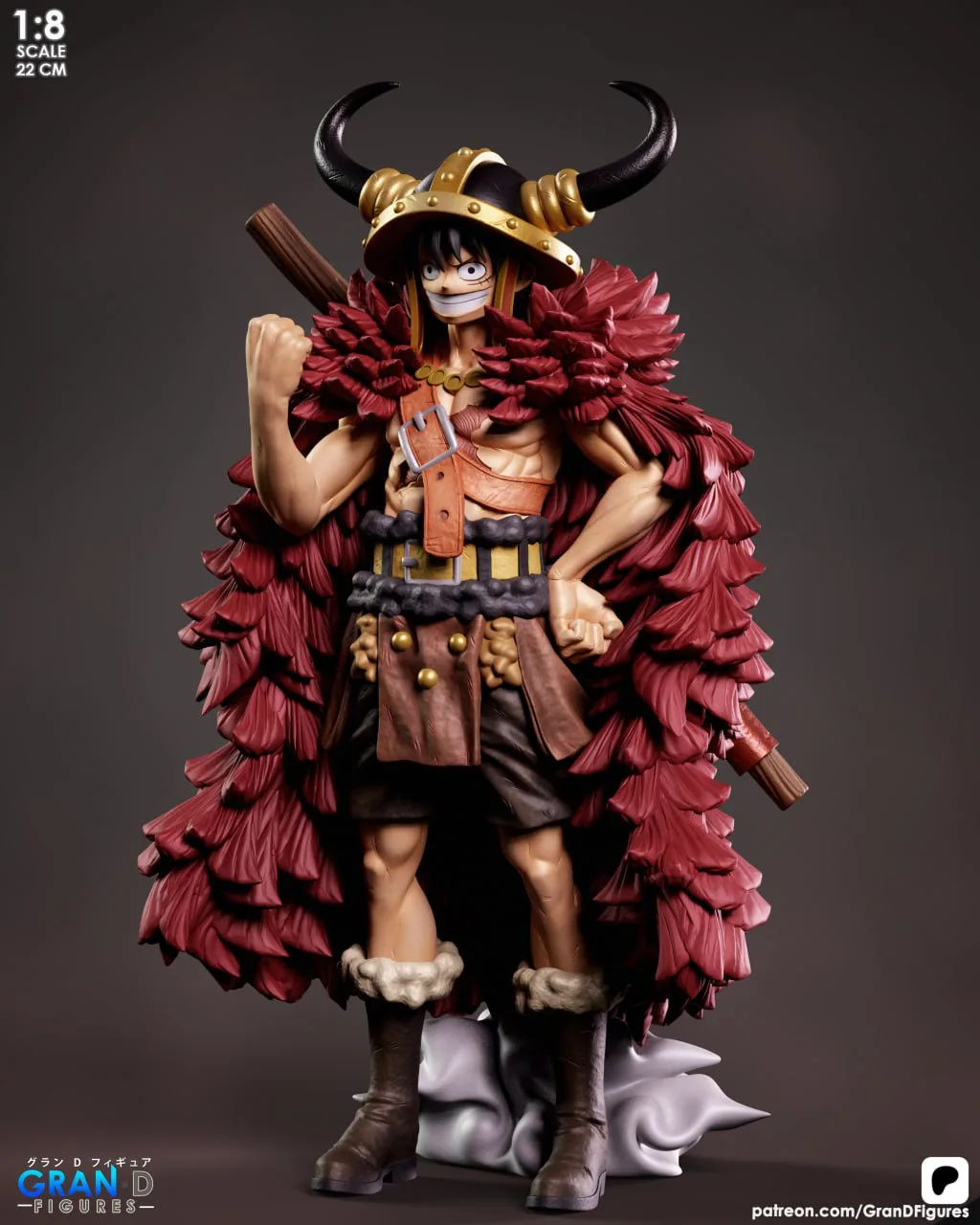 مدل سهبعدی Luffy از One Piece