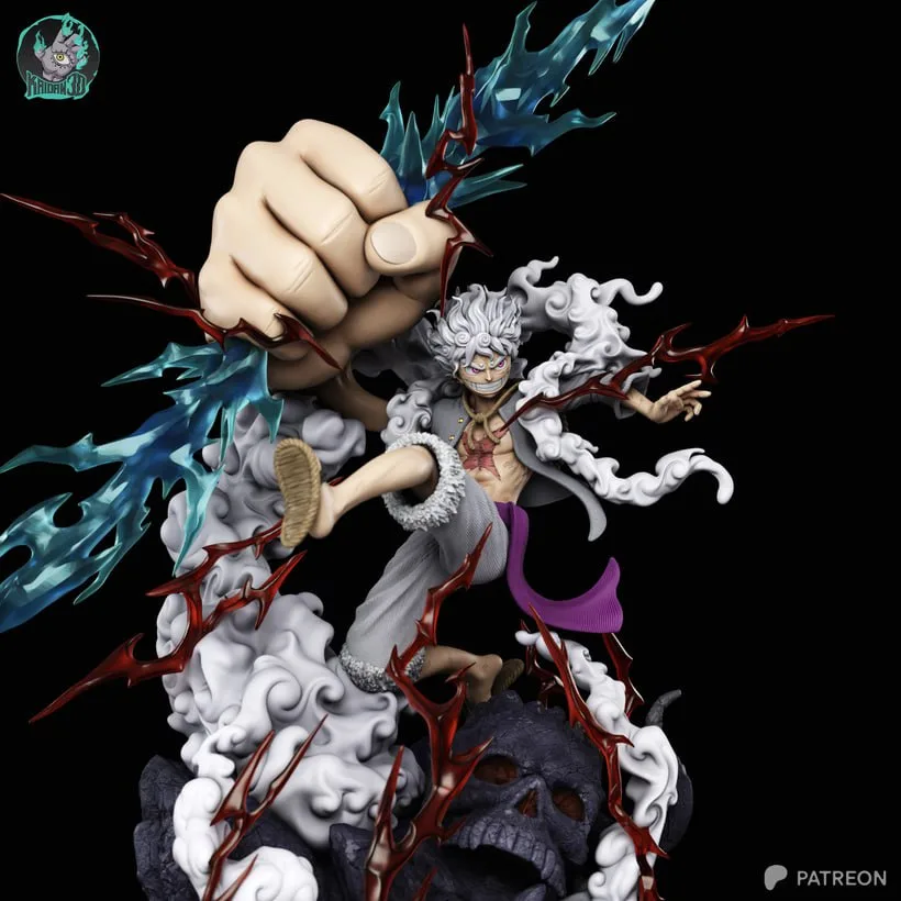 مدل سهبعدی Luffy از انیمه One Piece