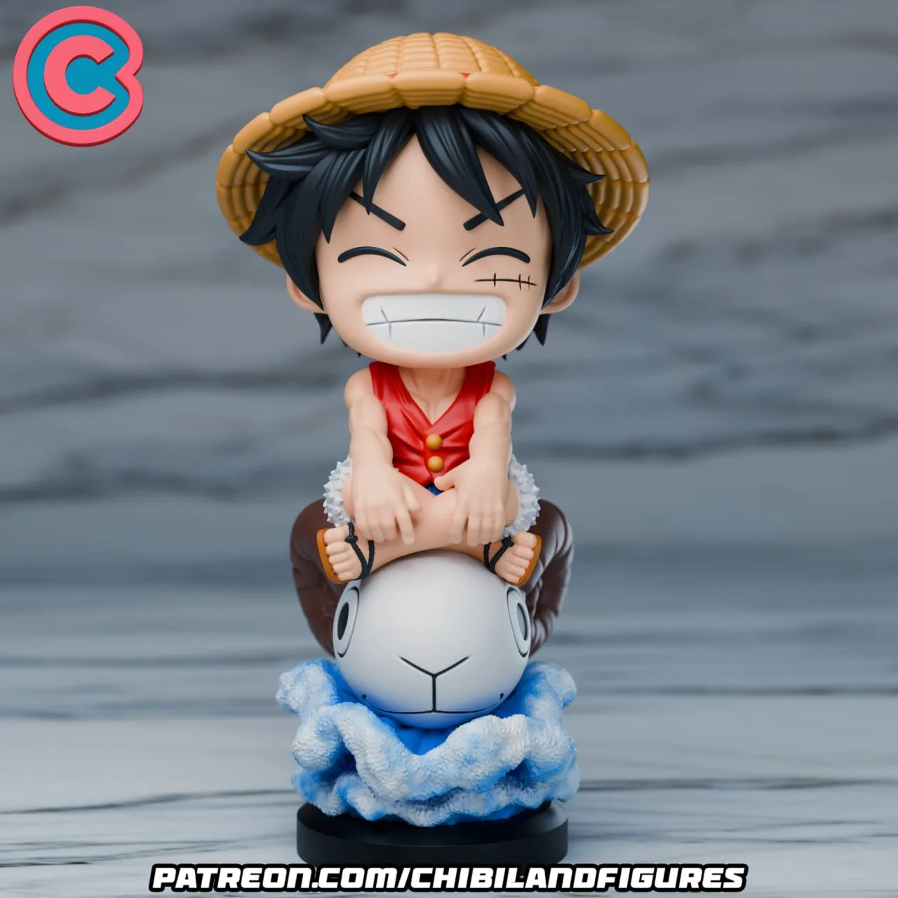 مدل سه‌بعدی Luffy از انیمه One Piece - 3