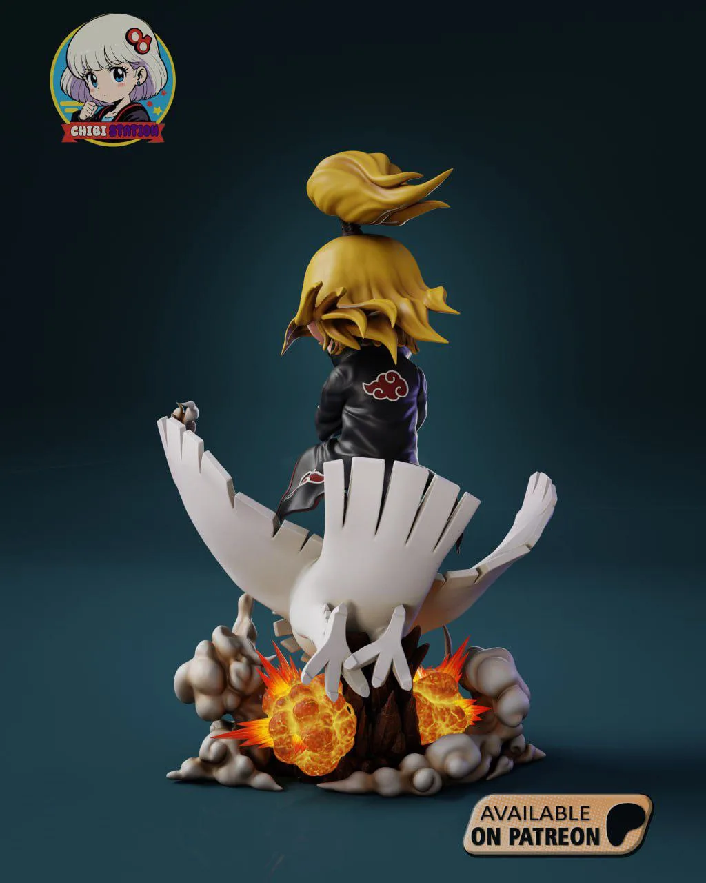 مدل سهبعدی Deidara از انیمه Naruto
