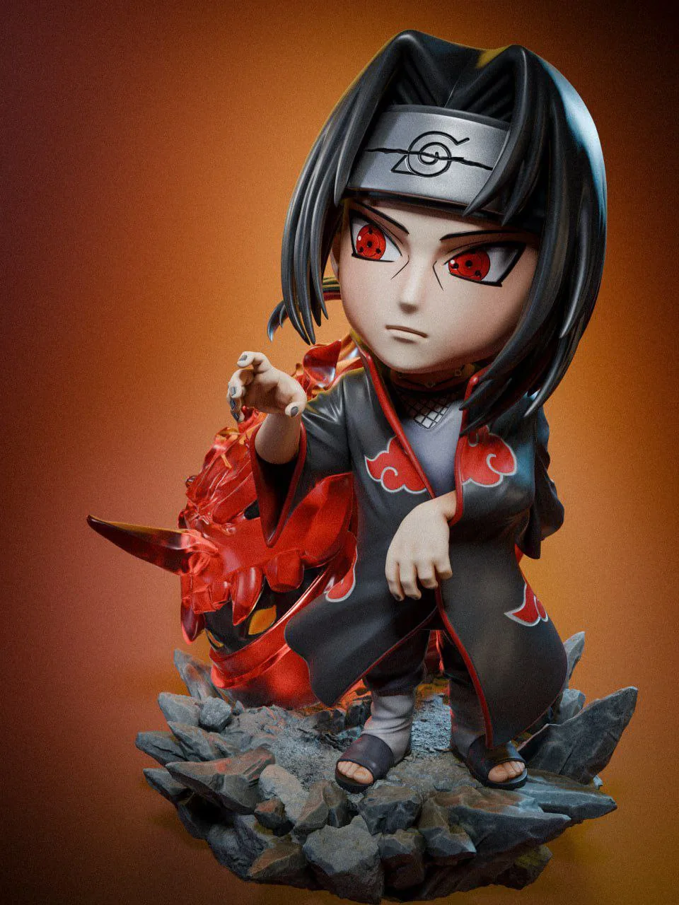 مدل سهبعدی Itachi Uchiha از Naruto