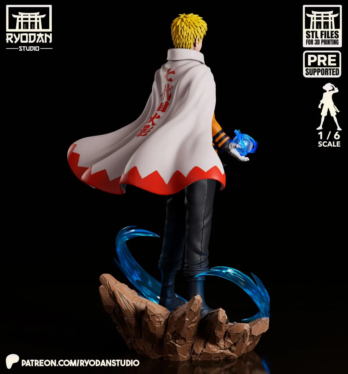 مدل سهبعدی Naruto Uzumaki از انیمه Naruto
