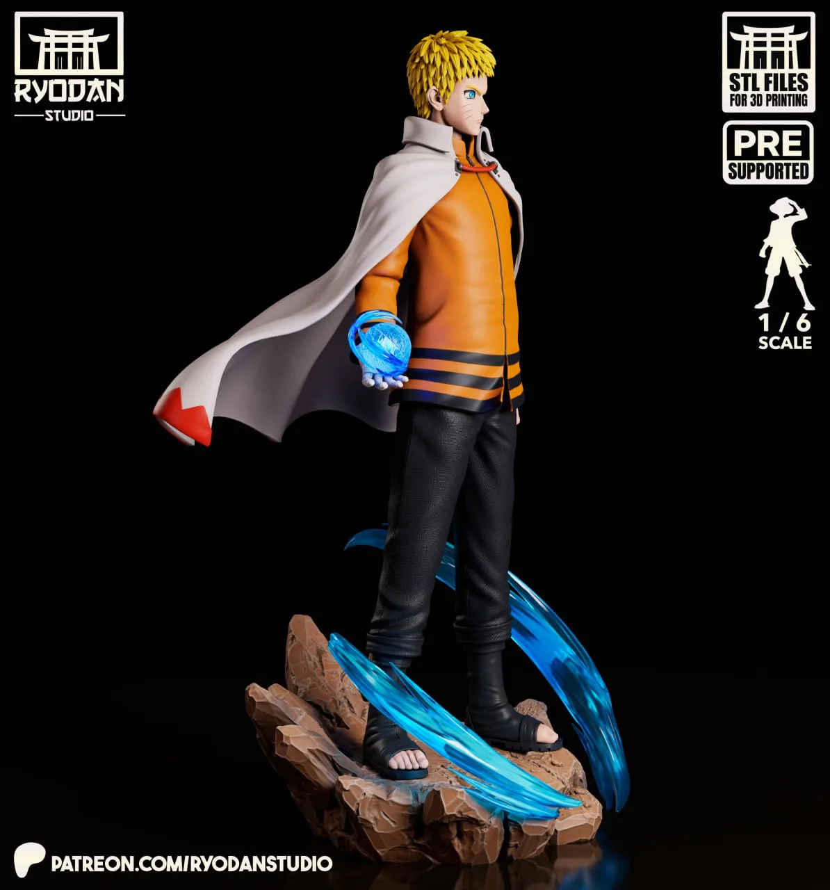 مدل سه‌بعدی Naruto Uzumaki از انیمه Naruto - 2