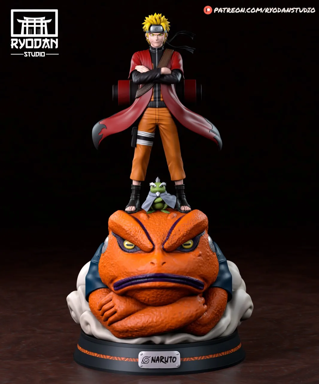 مدل سه‌بعدی Naruto از انیمه Naruto - 3
