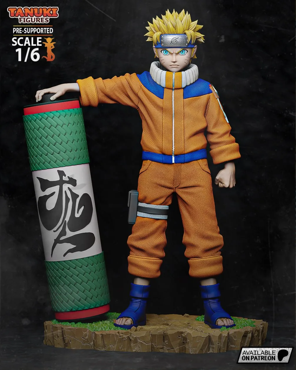 مدل سه‌بعدی Naruto Uzumaki از انیمه Naruto